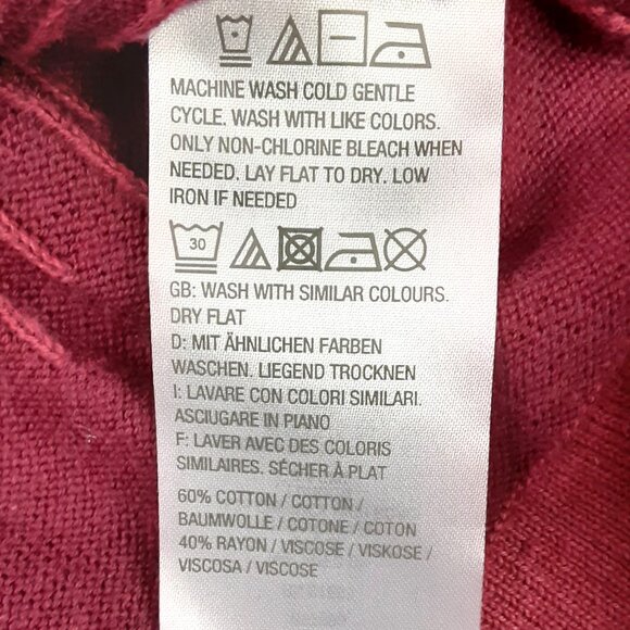 H by Halston Woman's Sweater Size MEDIUM, Long Sleeve. Two- tone style - Picture 6 of 9